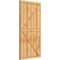 Ekena Millwork Framed Board-n-Batten Shutters w/Z-Bar, Rough Sawn Western Red Cedar, 32 1/4W x 62H, PR RBF06Z32X062RWR - alternate 5